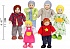 Набор мини-кукол Счастливая семья европейская  - миниатюра №2